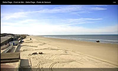 webcam stella plage|Webcam Vue sur la plage